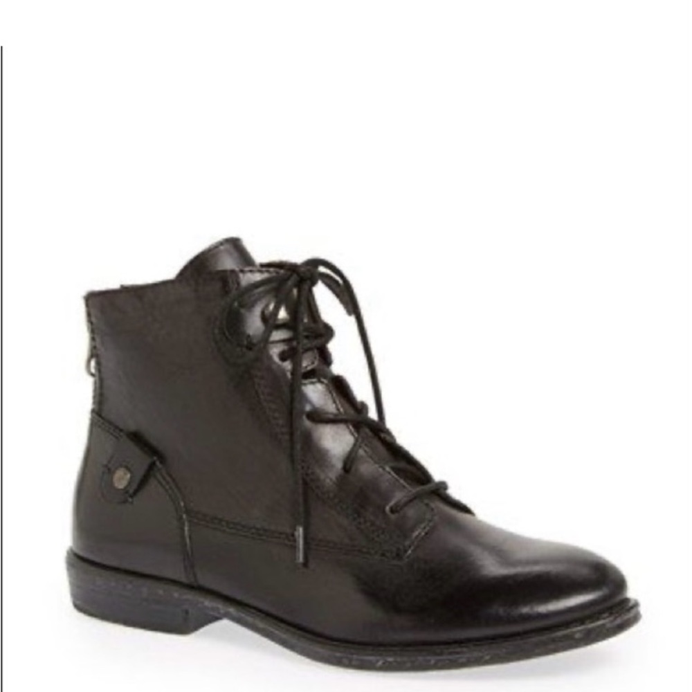 OTBT Black Lace Up Boots